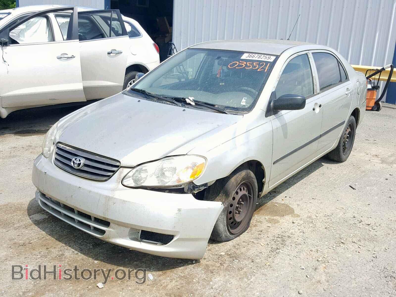 2003 TOYOTA COROLLA - VIN: JTDBR32E730035521 - Фото 2