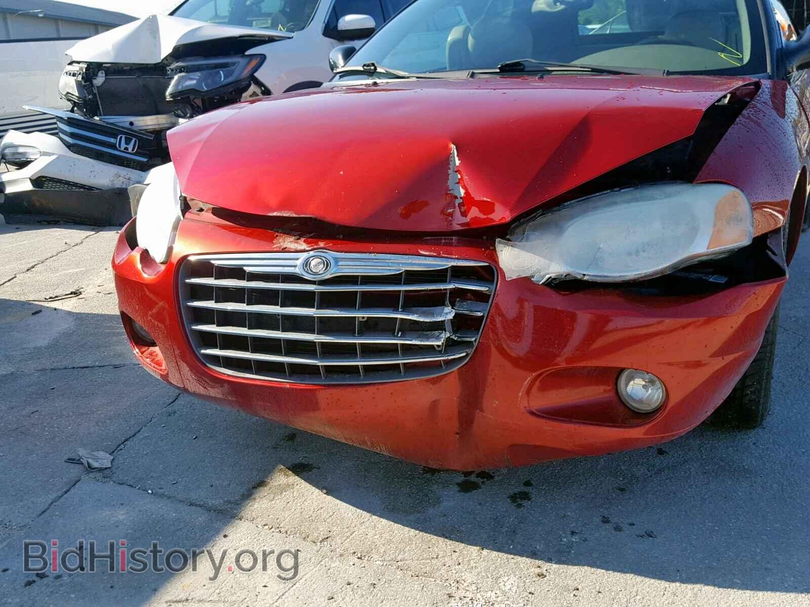 2004 CHRYSLER SEBRING - VIN: 1C3EL65R84N335771 - Фото 9
