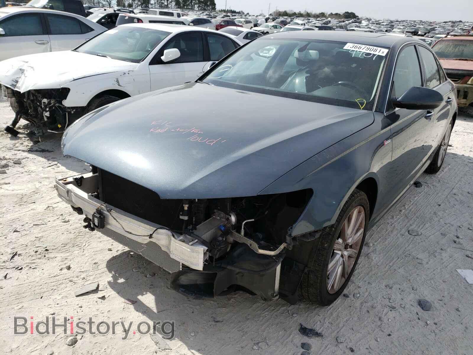2012 AUDI A6 - VIN: WAUHGAFC1CN074909 - Фото 2