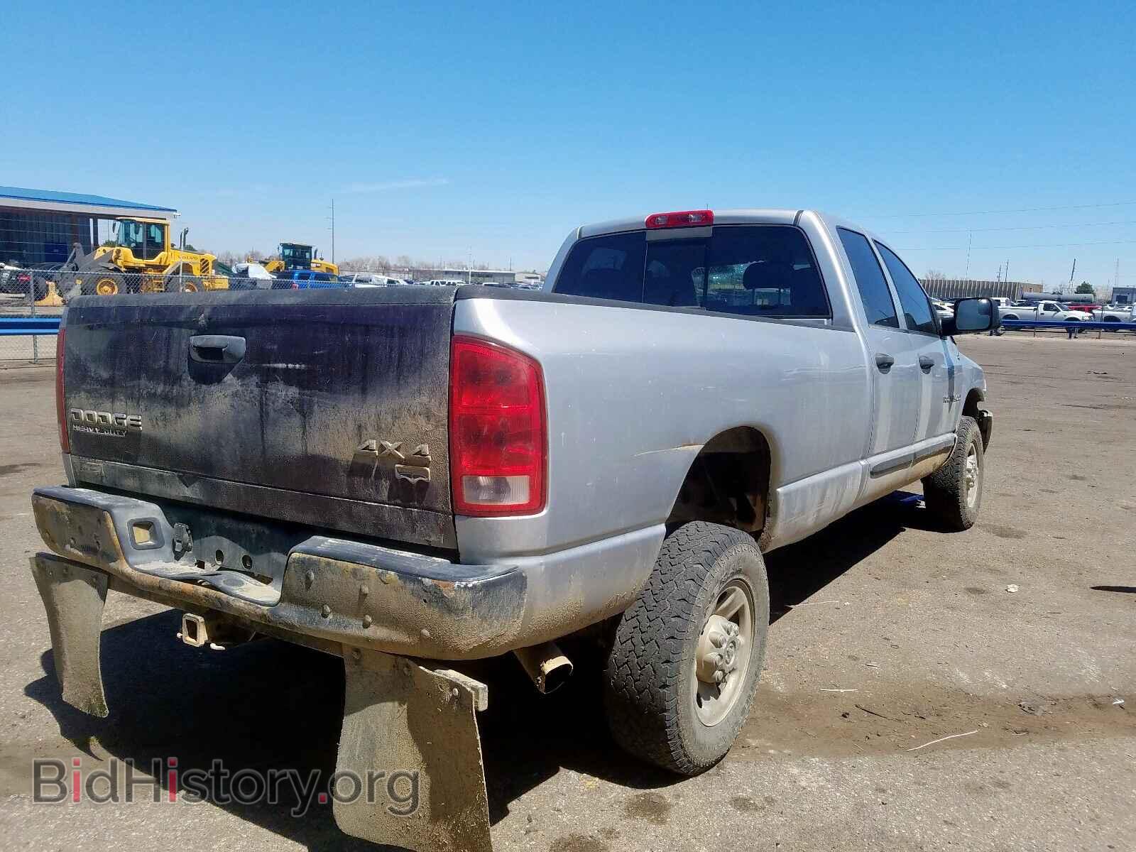 2004 DODGE RAM 2500 - VIN: 3D3KU28C64G263853 - Фото 4