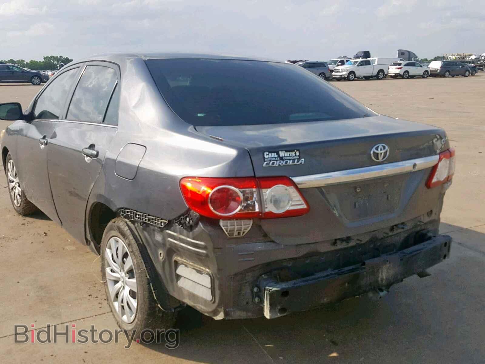 2013 TOYOTA COROLLA BA - VIN: 5YFBU4EE0DP109837 - Фото 3