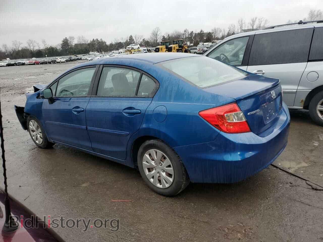 2012 HONDA CIVIC - VIN: 2HGFB2F5XCH572942 - Фото 2
