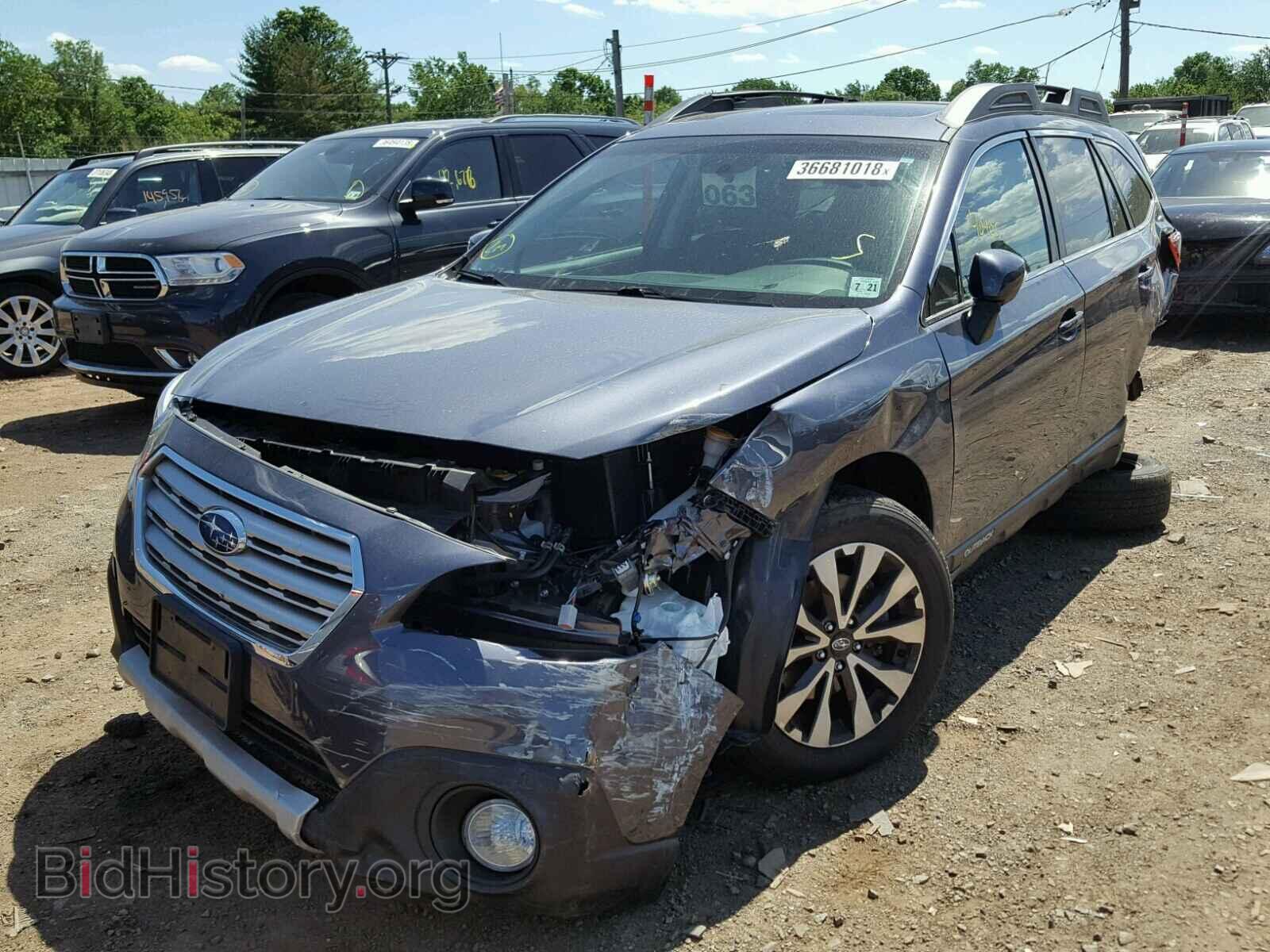 2016 SUBARU OUTBACK - VIN: 4S4BSENC8G3359765 - Фото 2
