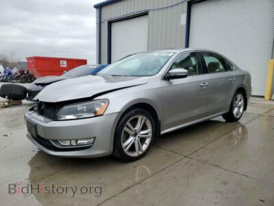 2014 Volkswagen PASSAT PASSAT SEL, gray — VIN 1VWCN7A37EC100700, Copart