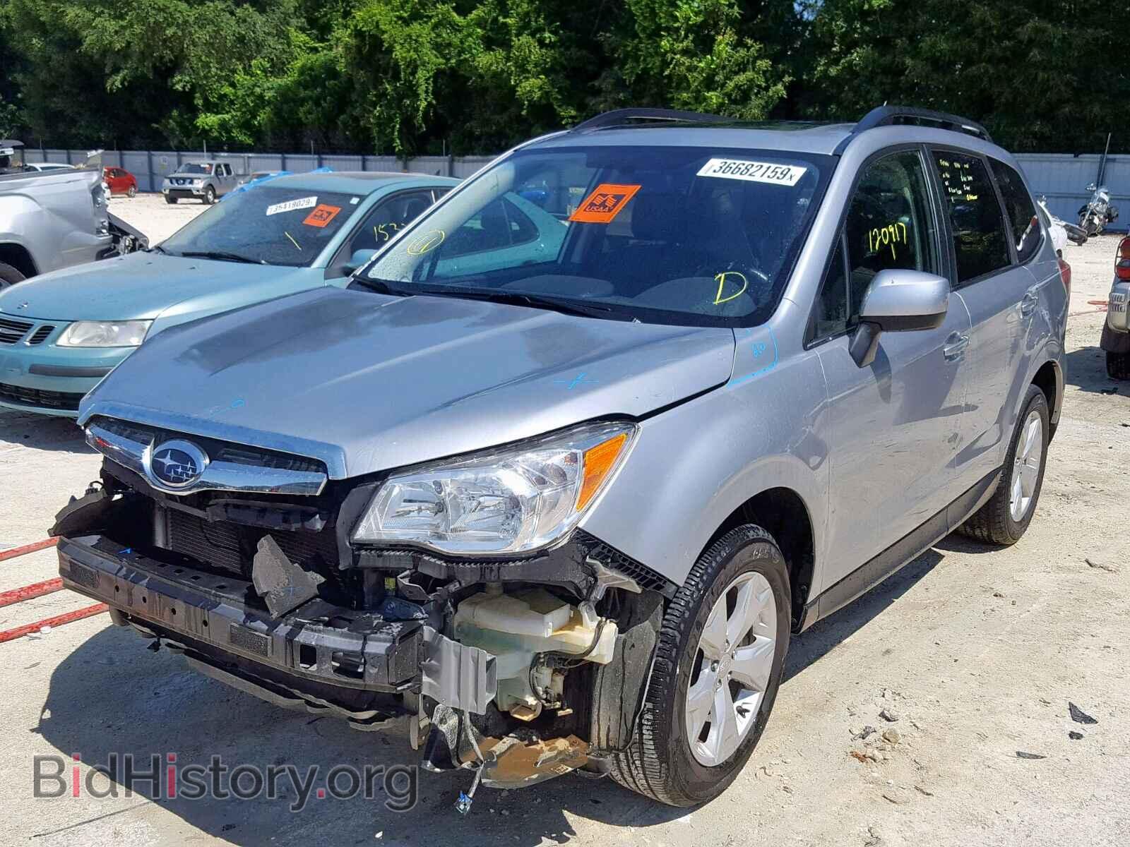 2014 SUBARU FORESTER - VIN: JF2SJAJC4EH411092 - Фото 2