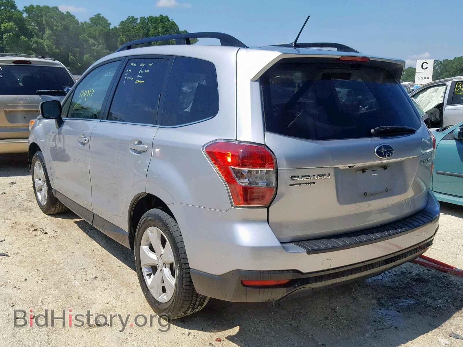 2014 SUBARU FORESTER - VIN: JF2SJAJC4EH411092 - Фото 3