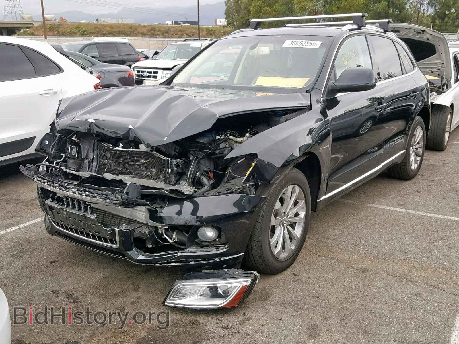 2014 AUDI Q5 - VIN: WA1LFAFP8EA068189 - Фото 2