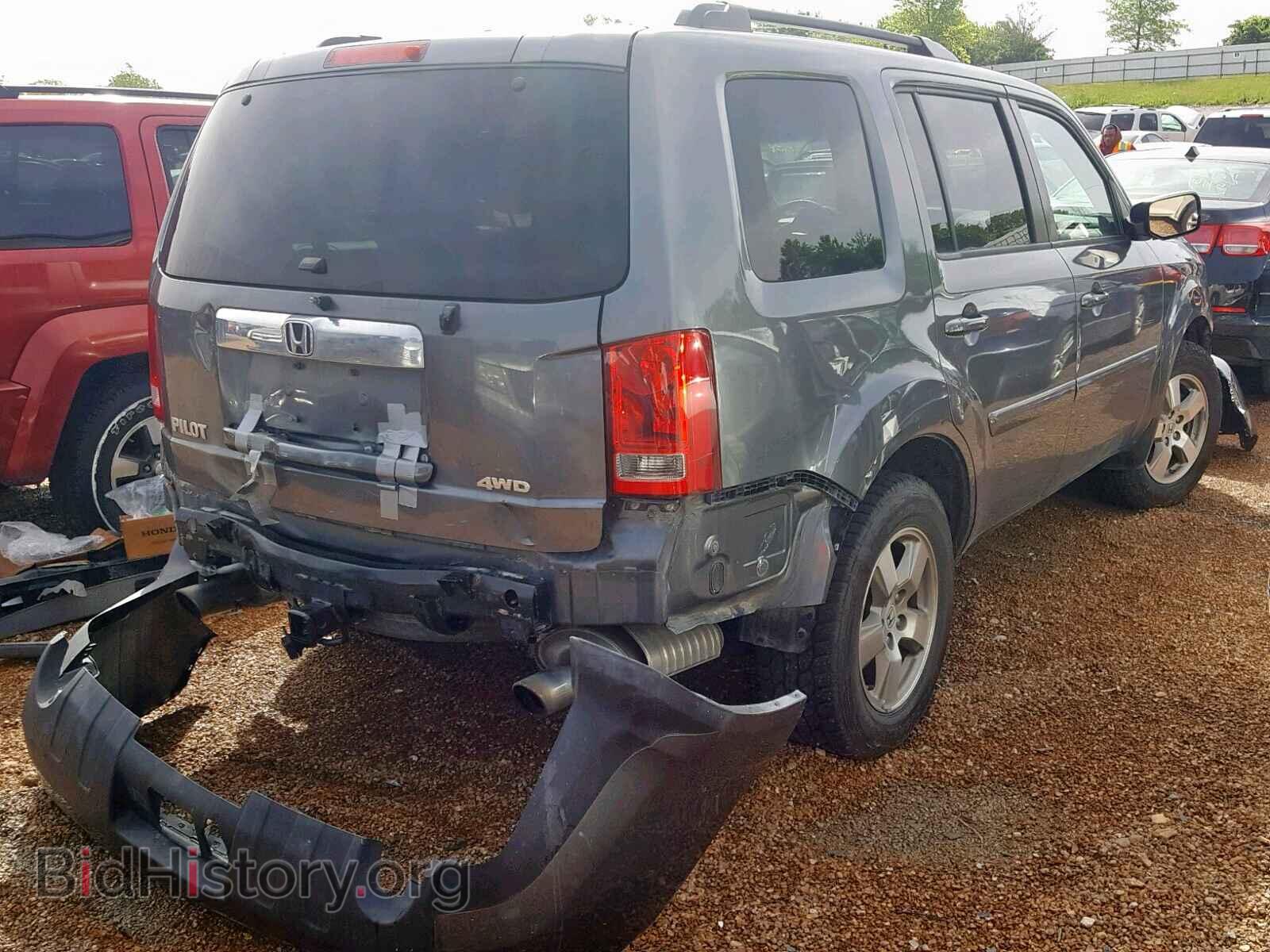 2011 HONDA PILOT EX - VIN: 5FNYF4H43BB028850 - Фото 4