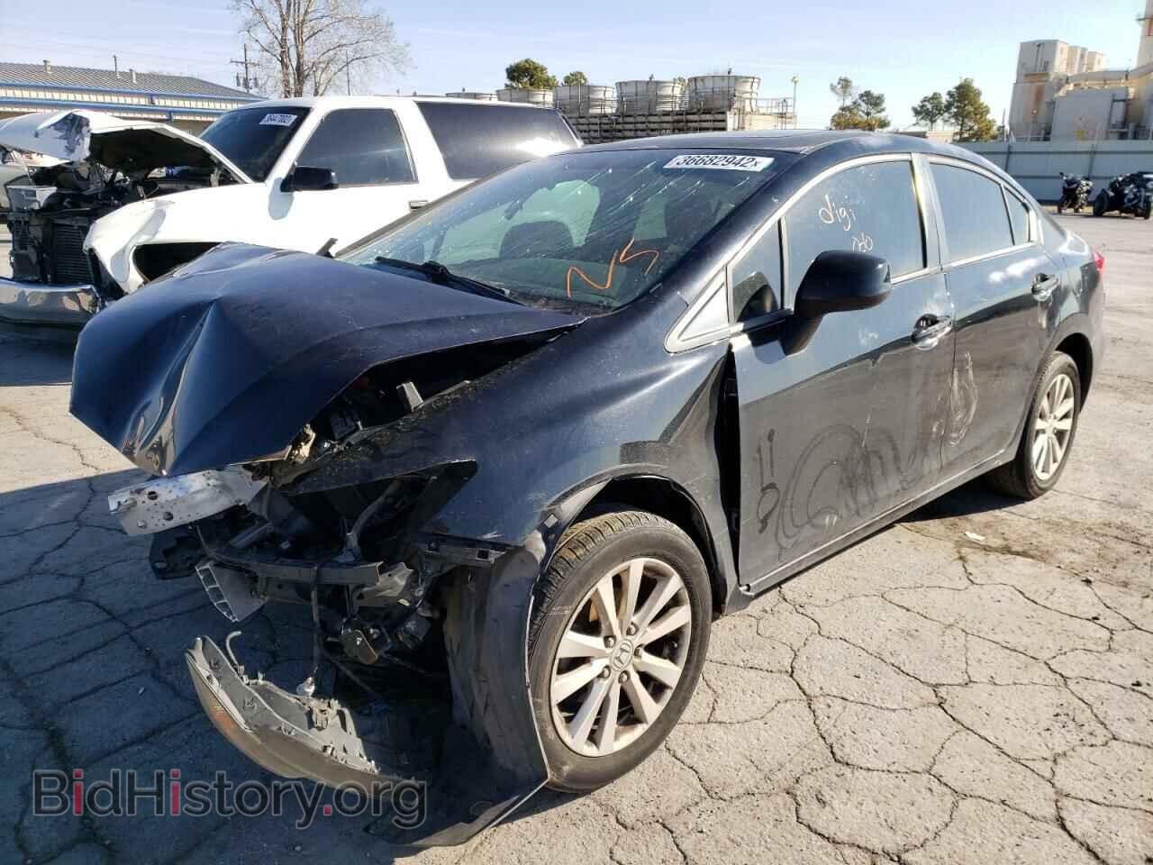 2012 HONDA CIVIC - VIN: 2HGFB2F84CH585065 - Фото 2