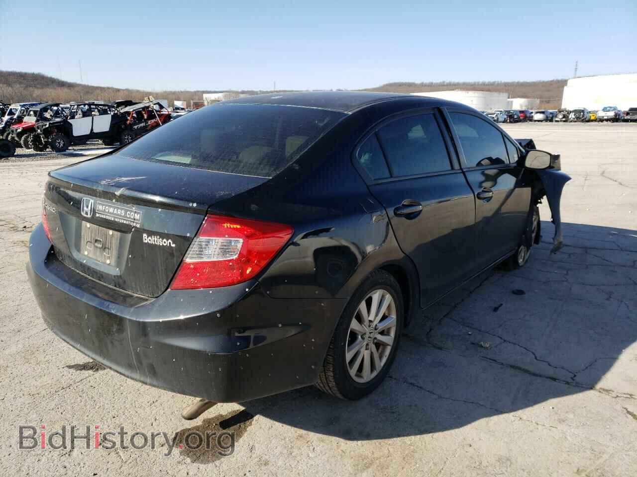 2012 HONDA CIVIC - VIN: 2HGFB2F84CH585065 - Фото 4