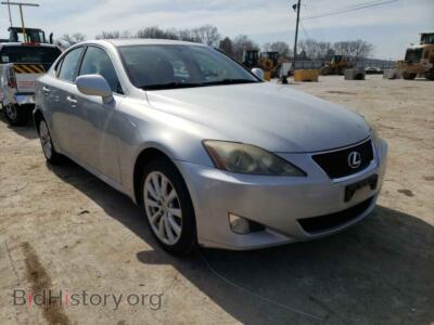 2008 Lexus IS IS 250, серебристый — VIN JTHCK262385016525, Copart