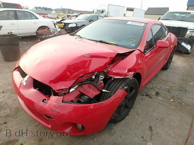 2006 MITSUBISHI ECLIPSE - VIN: 4A3AK24FX6E040295 - Фото 2