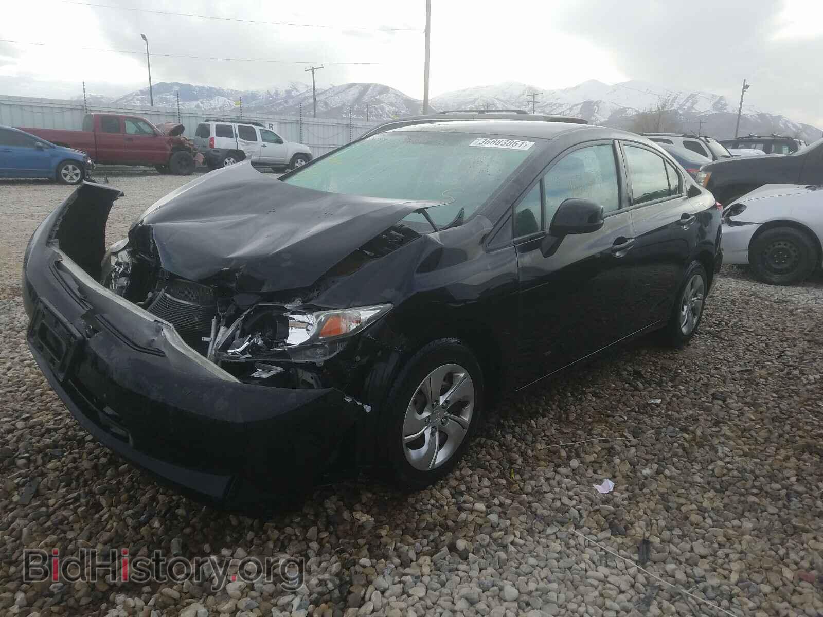 2013 HONDA CIVIC - VIN: 19XFB2F55DE268543 - Фото 2