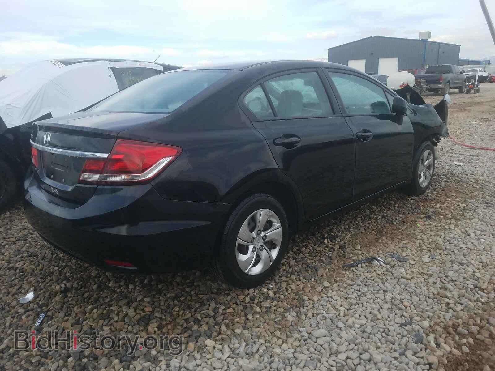 2013 HONDA CIVIC - VIN: 19XFB2F55DE268543 - Фото 4