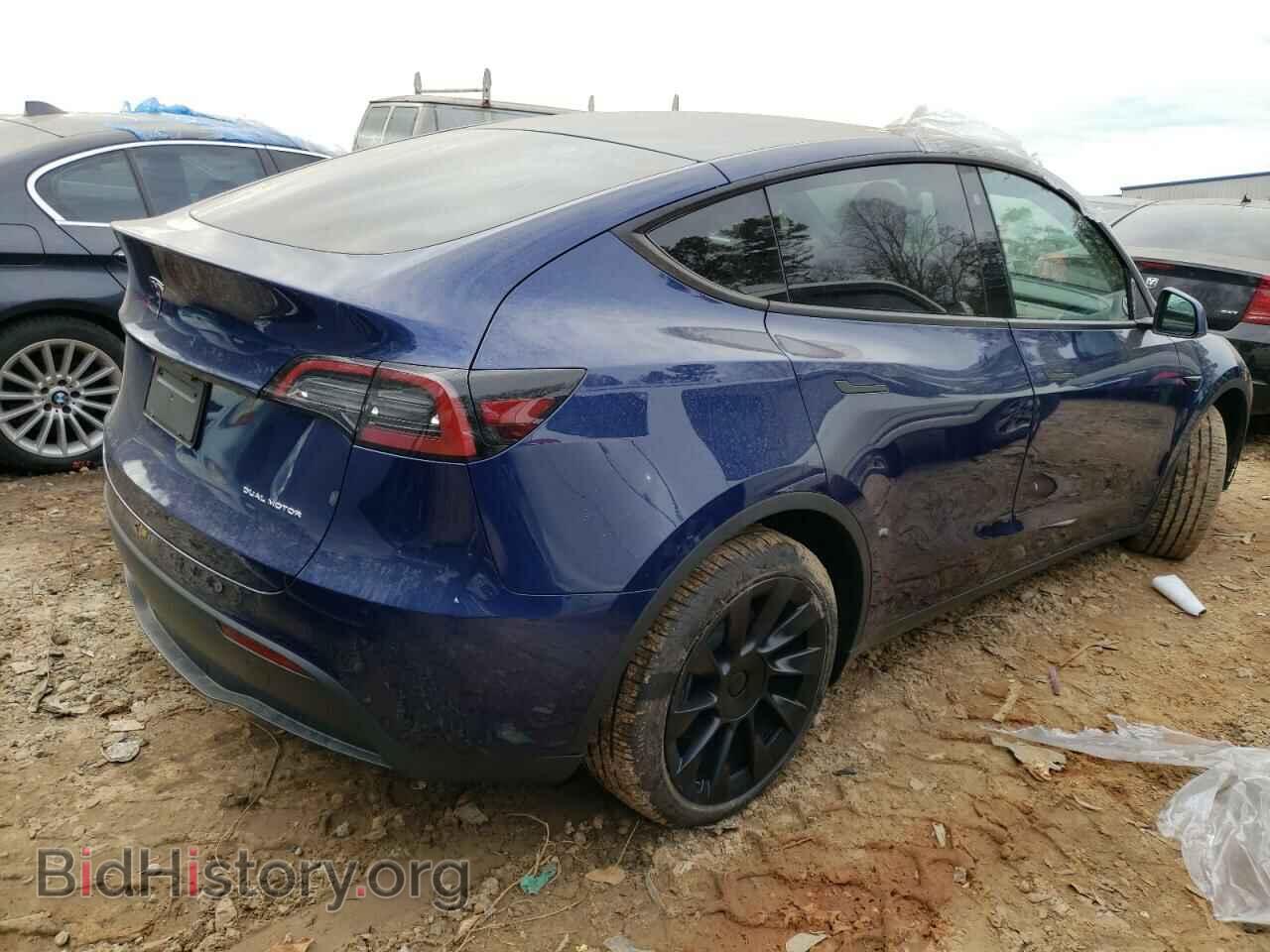 2022 TESLA MODEL Y - VIN: 7SAYGDEE8NF386009 - Фото 3