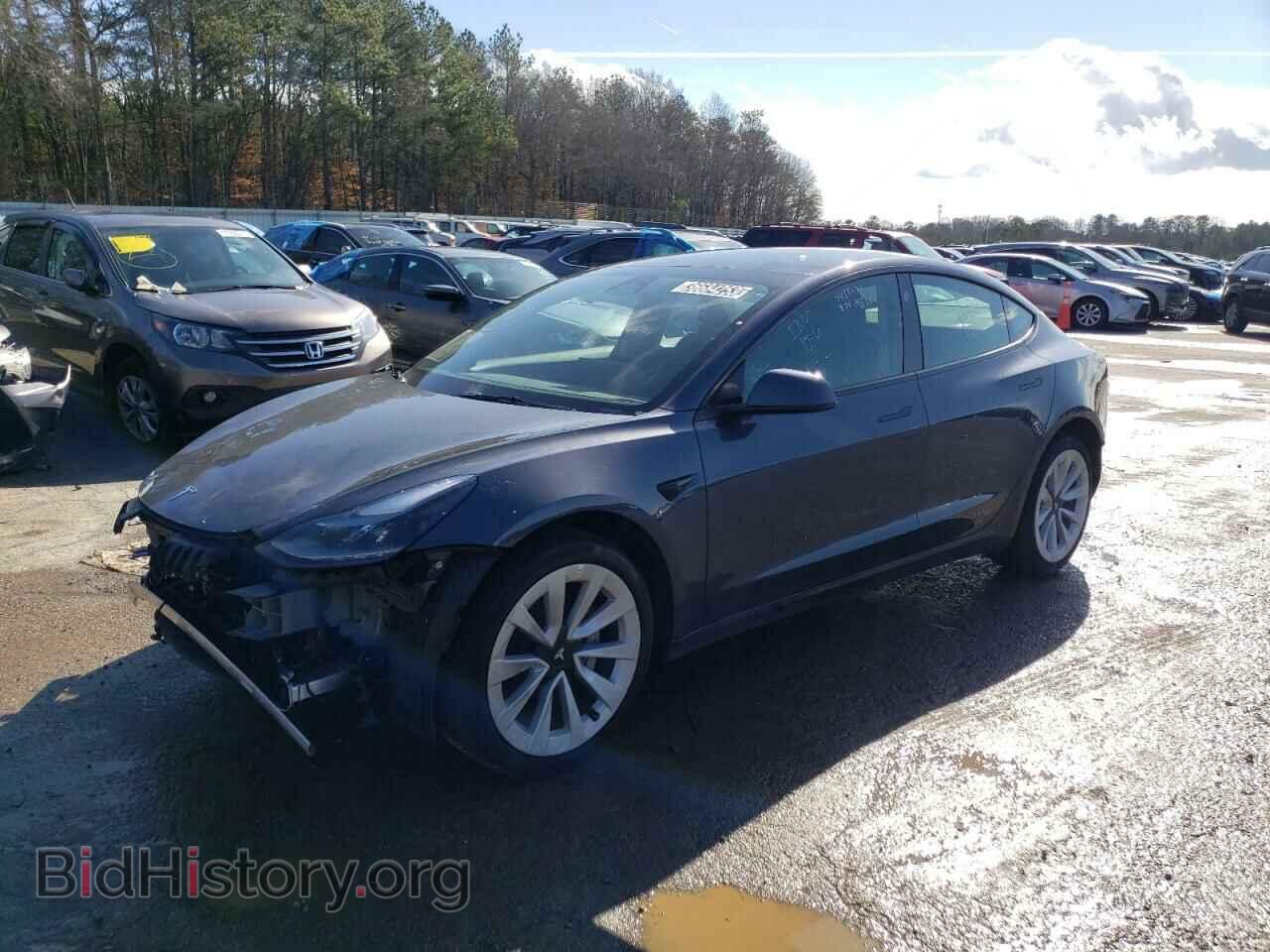Photo 5YJ3E1EA1NF288688 - TESLA MODEL 3 2022