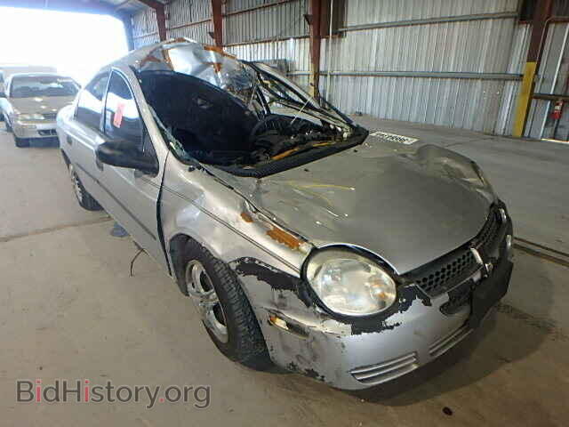Фотография 1B3ES26C34D547339 - DODGE NEON 2004
