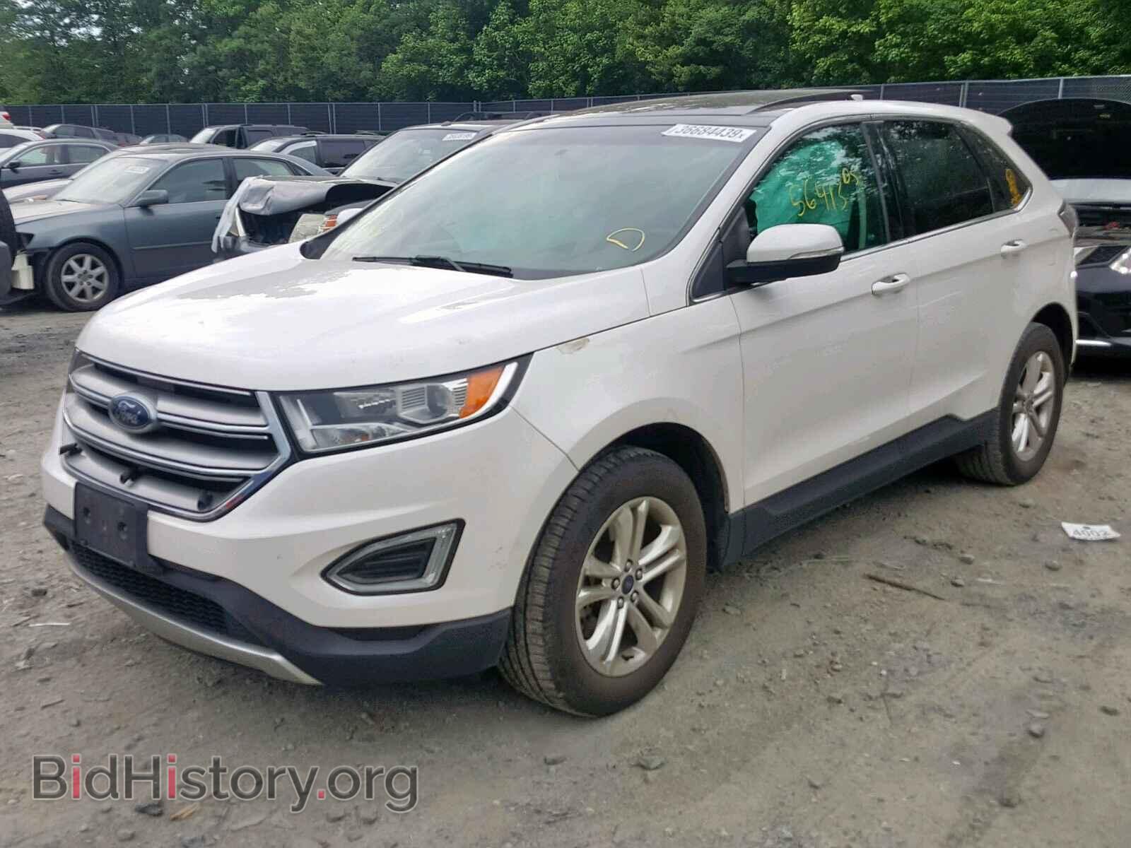 2015 FORD EDGE SEL - VIN: 2FMTK4J85FBC08803 - Фото 2