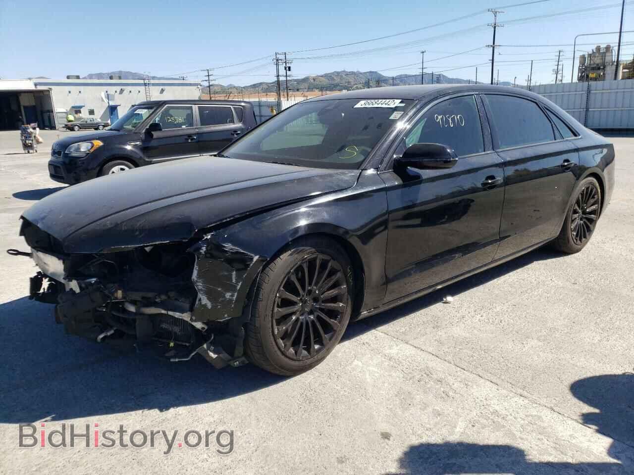 2015 AUDI A8 - VIN: WAU3GAFD1FN012837 - Фото 2