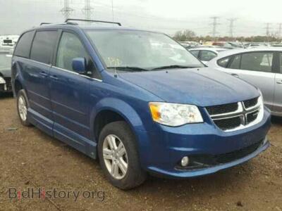 2011 Dodge CARAVAN Grand Crew, синий — VIN 2D4RN5DG5BR711685, Copart