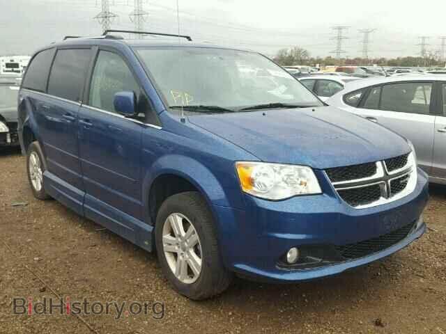 2011 Dodge CARAVAN Grand Crew (VIN 2D4RN5DG5BR711685) — фото 1 из 10, Copart, повреждение: задняя часть