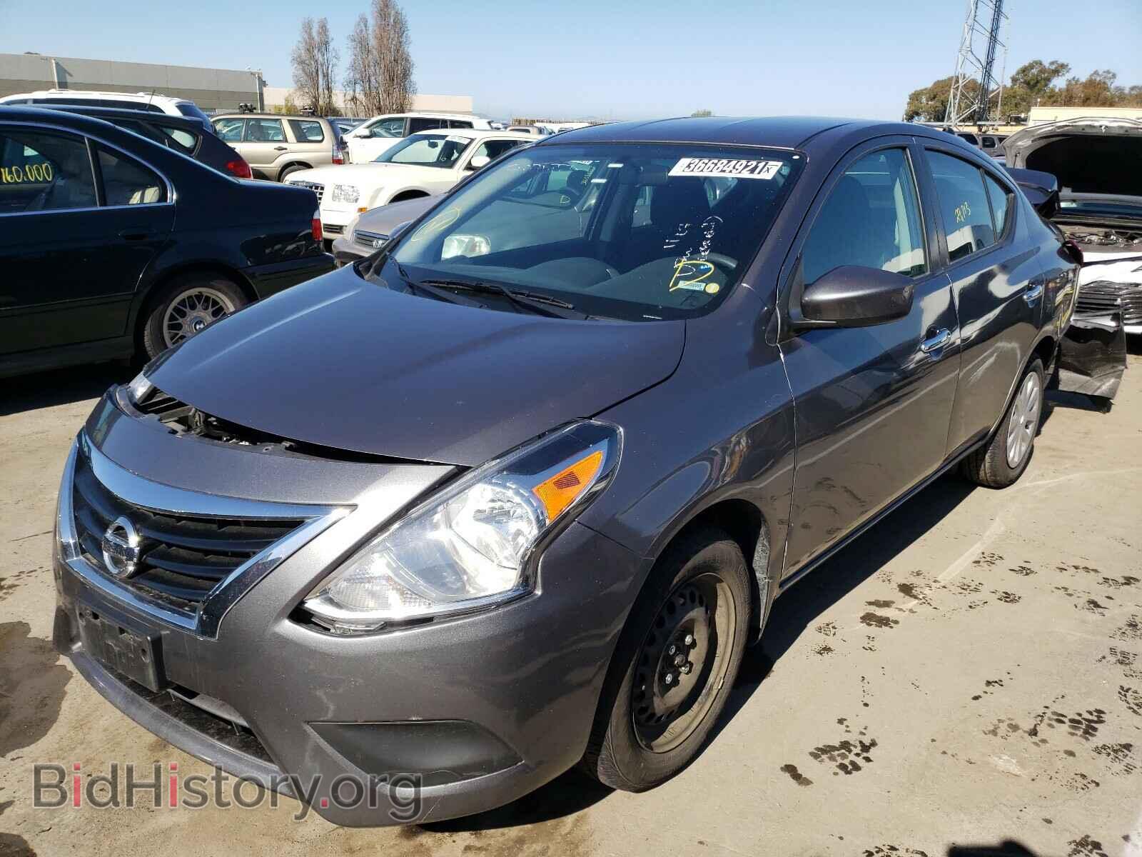 2019 NISSAN VERSA - VIN: 3N1CN7AP5KL847446 - Фото 2