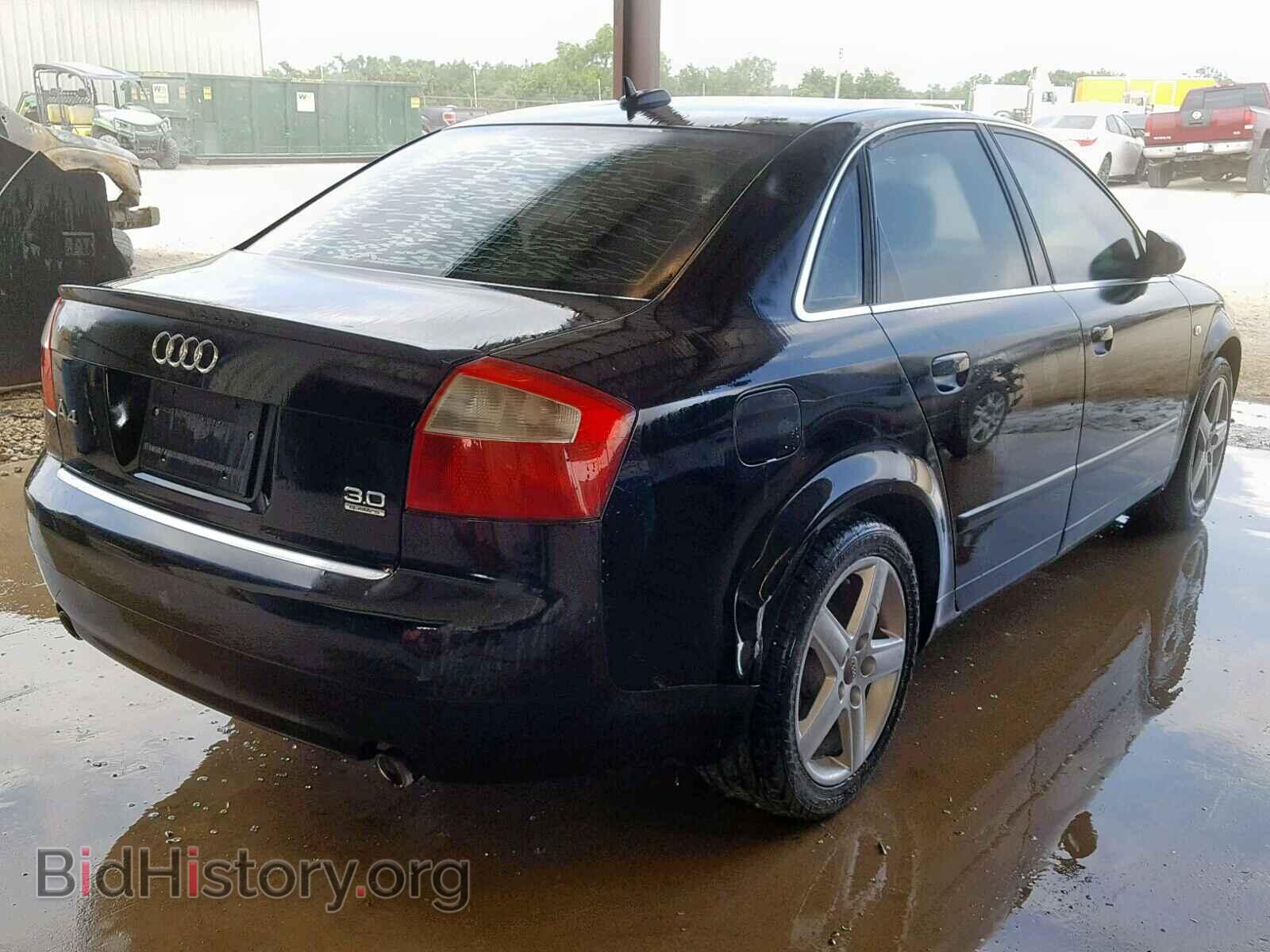 2005 AUDI A4 - VIN: WAULT68E85A107996 - Фото 4
