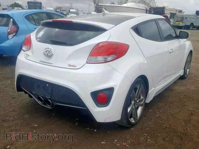 2014 HYUNDAI VELOSTER - VIN: KMHTC6AE2EU195368 - Фото 4