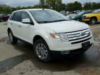 2009 Ford EDGE Edge Limit, white — VIN 2FMDK39C69BA54419, Copart