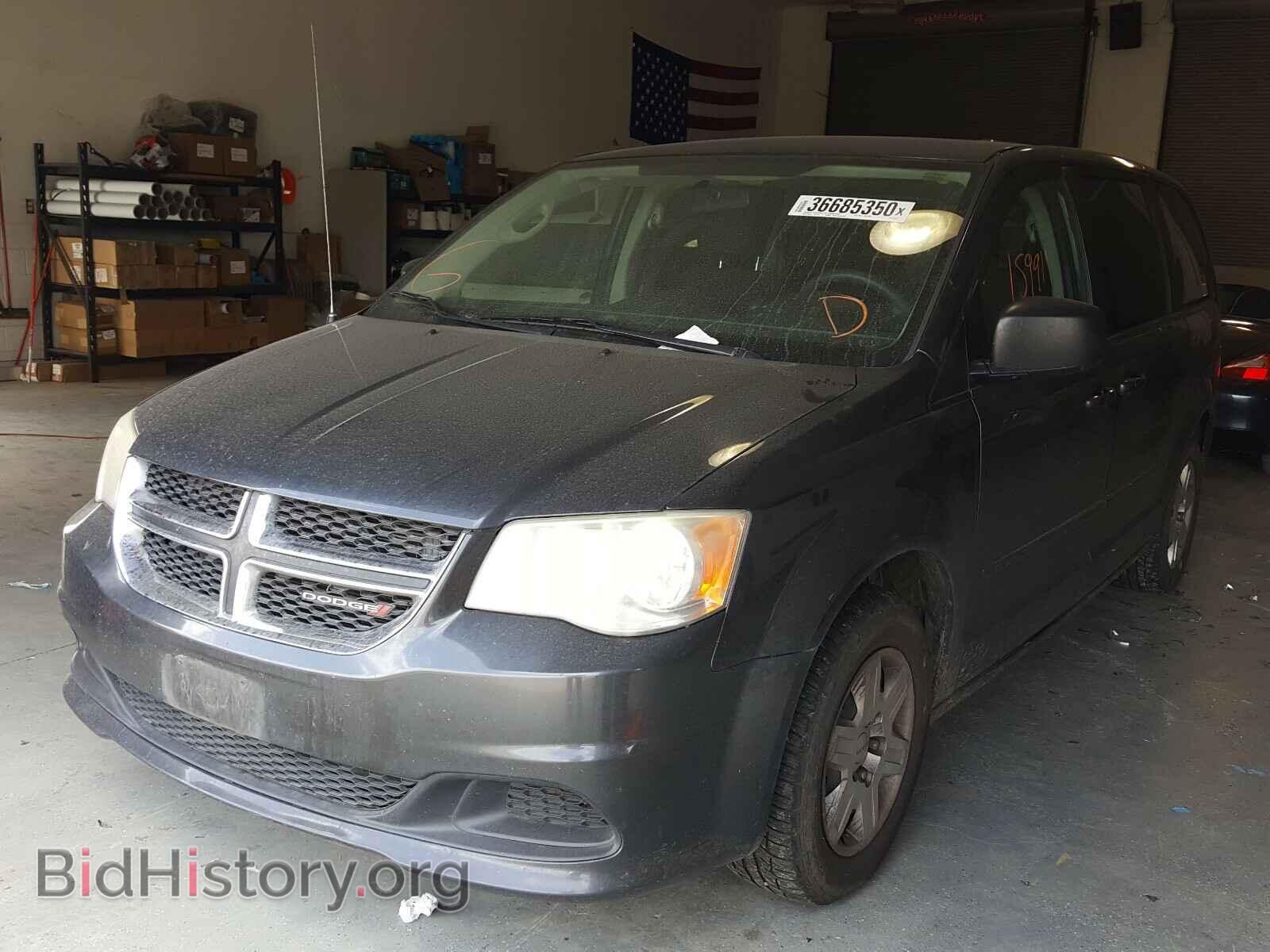 2012 DODGE CARAVAN - VIN: 2C4RDGBG8CR333877 - Фото 2