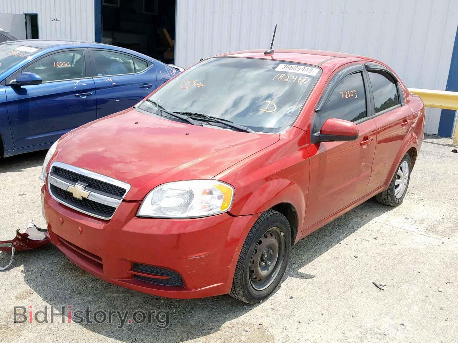 2011 CHEVROLET AVEO - VIN: KL1TD5DE5BB182460 - Фото 2
