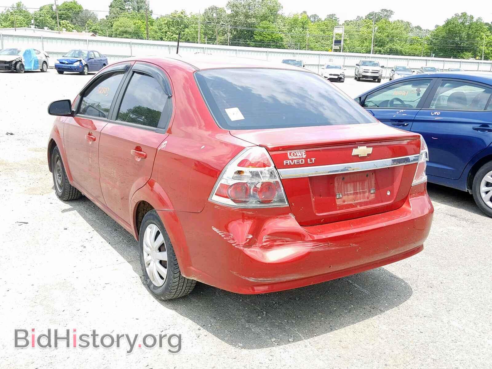 2011 CHEVROLET AVEO - VIN: KL1TD5DE5BB182460 - Фото 3