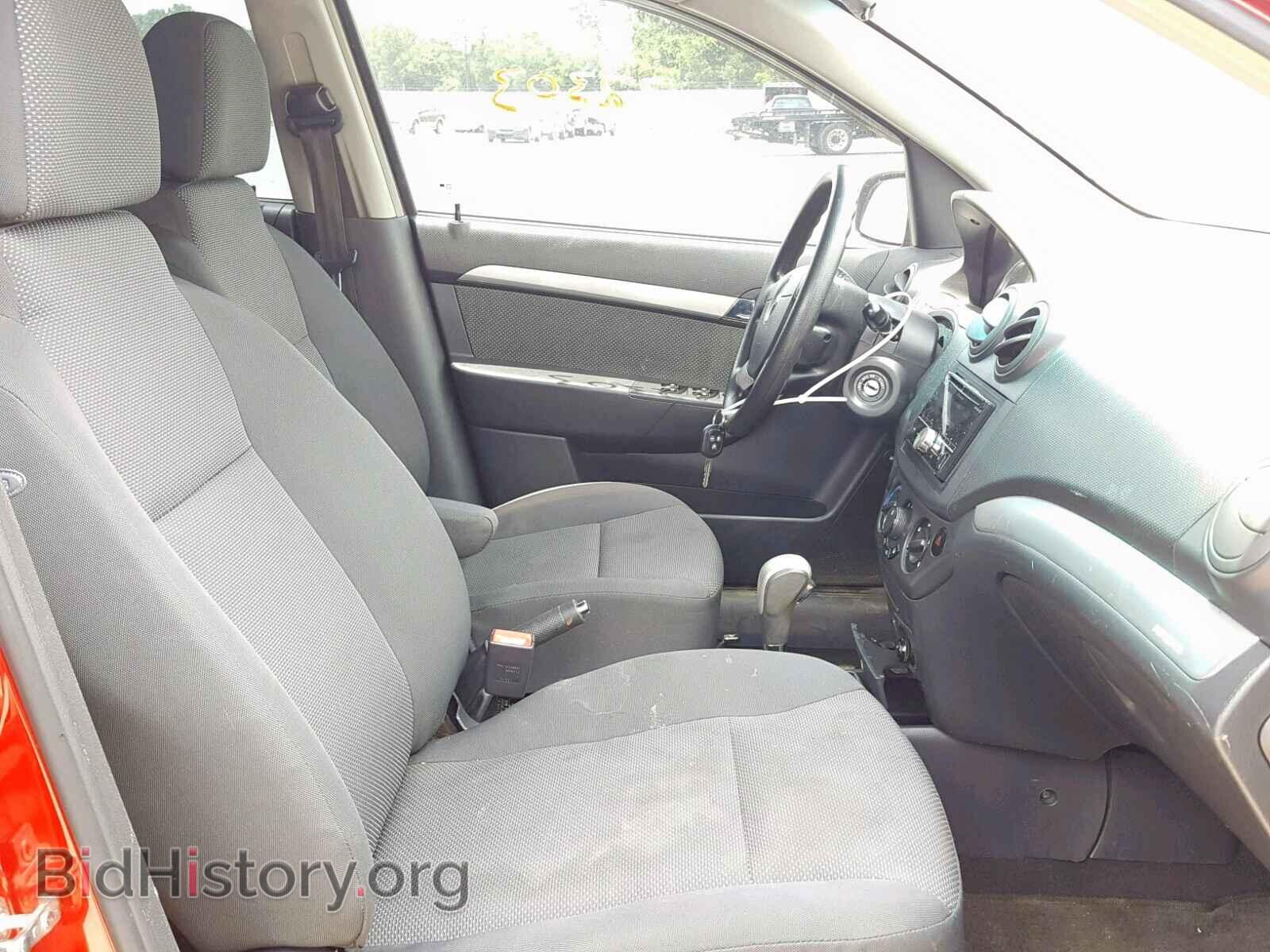 2011 CHEVROLET AVEO - VIN: KL1TD5DE5BB182460 - Фото 5