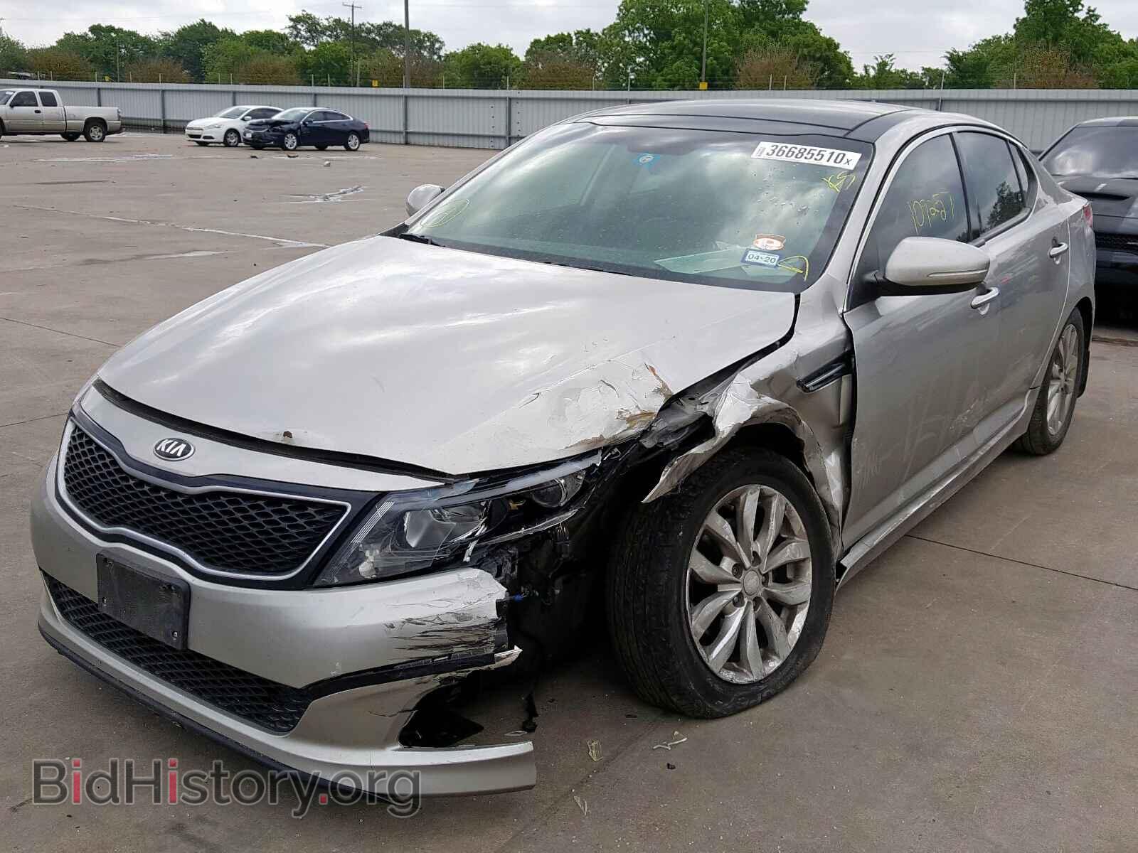 2015 KIA OPTIMA - VIN: 5XXGN4A78FG445791 - Фото 2