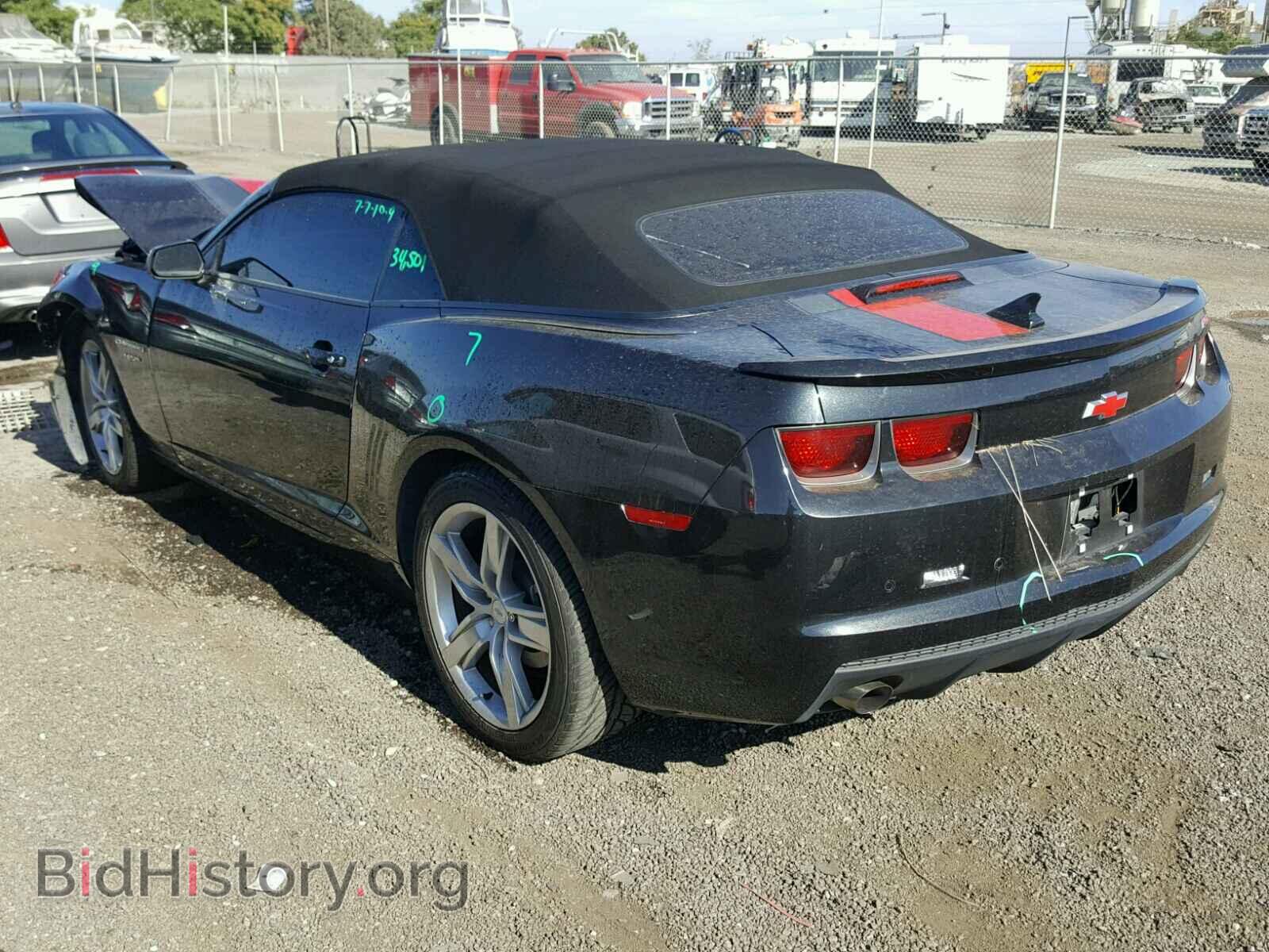 2012 CHEVROLET CAMARO - VIN: 2G1FC3D33C9209372 - Фото 3