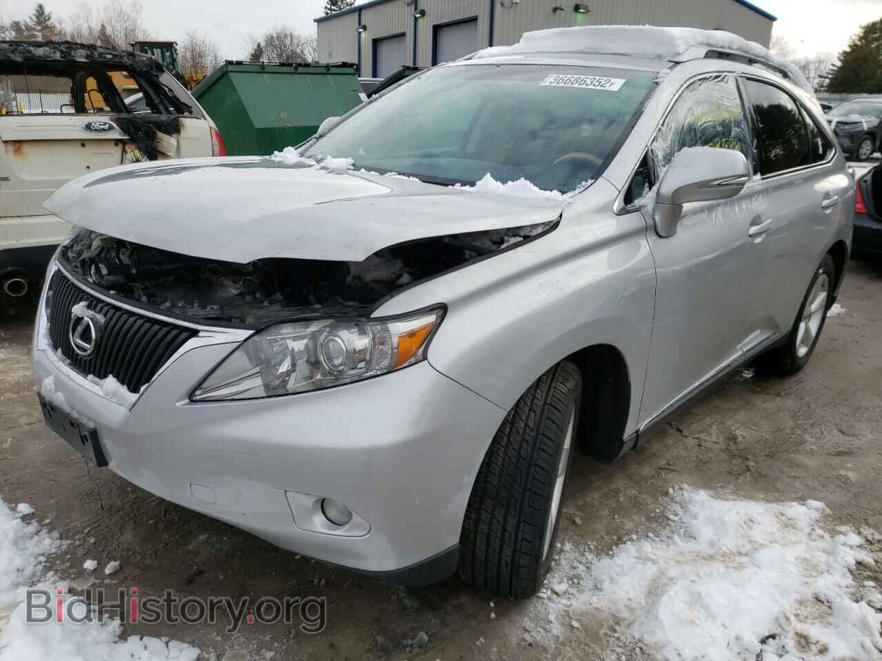 2011 LEXUS RX350 - VIN: 2T2BK1BA1BC101485 - Фото 2