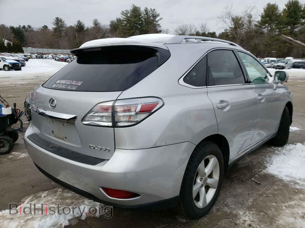 2011 LEXUS RX350 - VIN: 2T2BK1BA1BC101485 - Фото 4