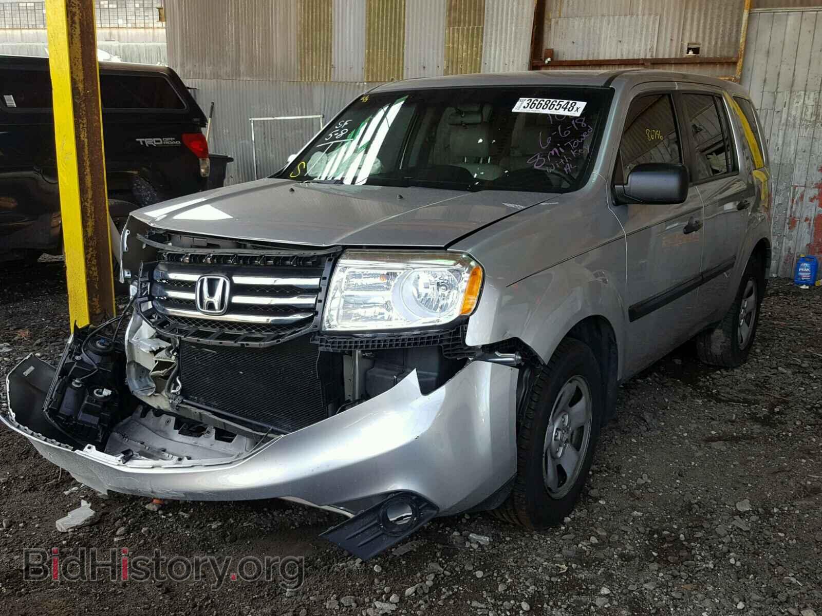 2013 HONDA PILOT - VIN: 5FNYF3H2XDB044863 - Фото 2