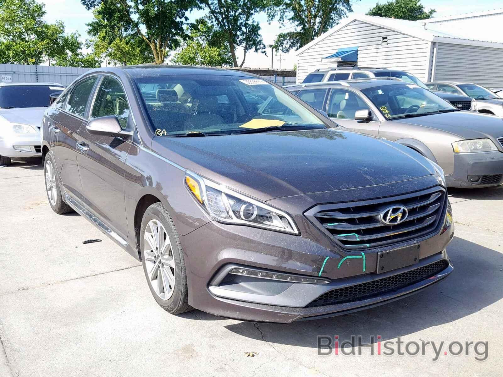 Photo 5NPE34AF1HH596094 - HYUNDAI SONATA 2017