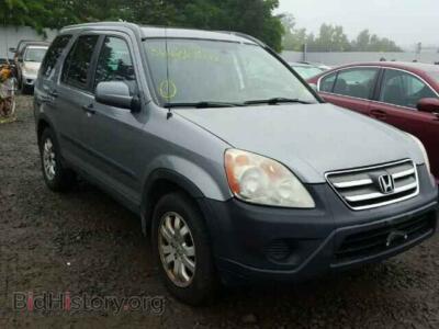 2006 Honda CRV CR-V EX, зеленый — VIN SHSRD78896U412175, Copart