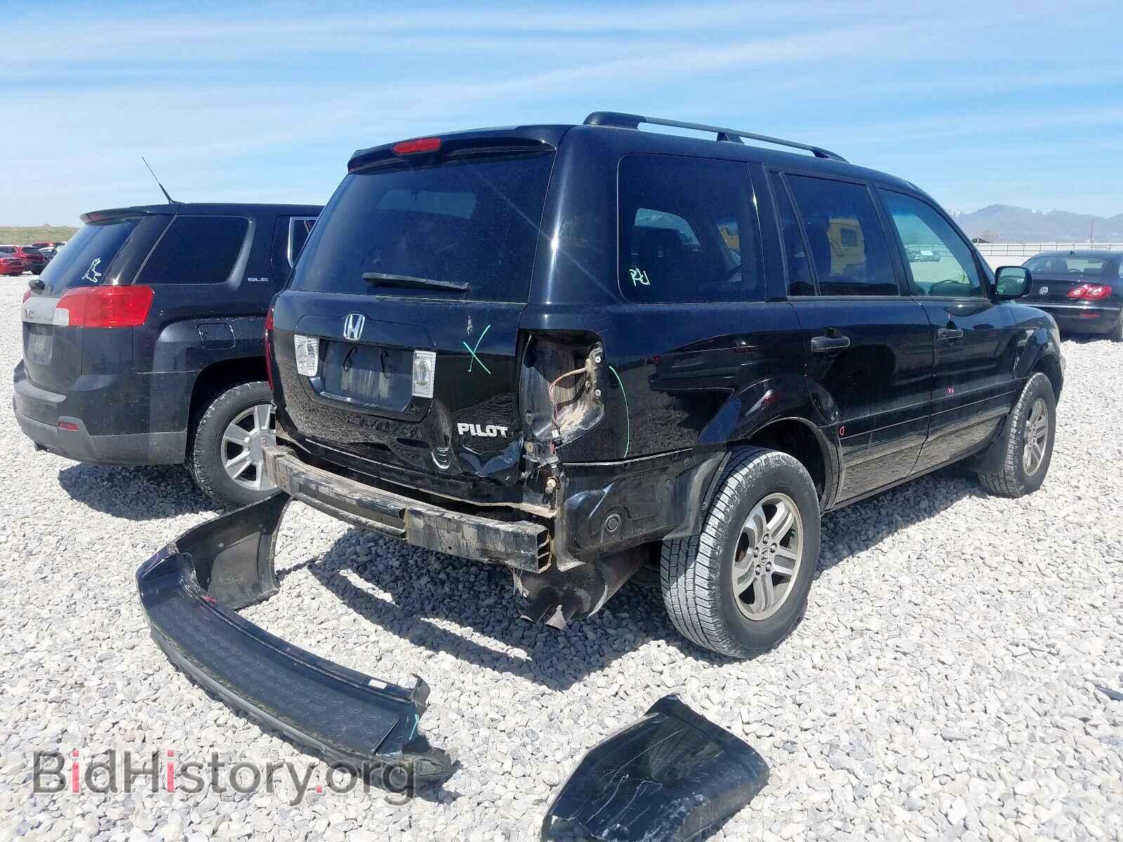 2005 HONDA PILOT - VIN: 5FNYF18405B030736 - Фото 4