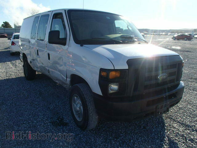 2008 Ford ECONOLINE (VIN 1FTNE24LX8DA51260) — photo 1 of 10, Copart, damage: side