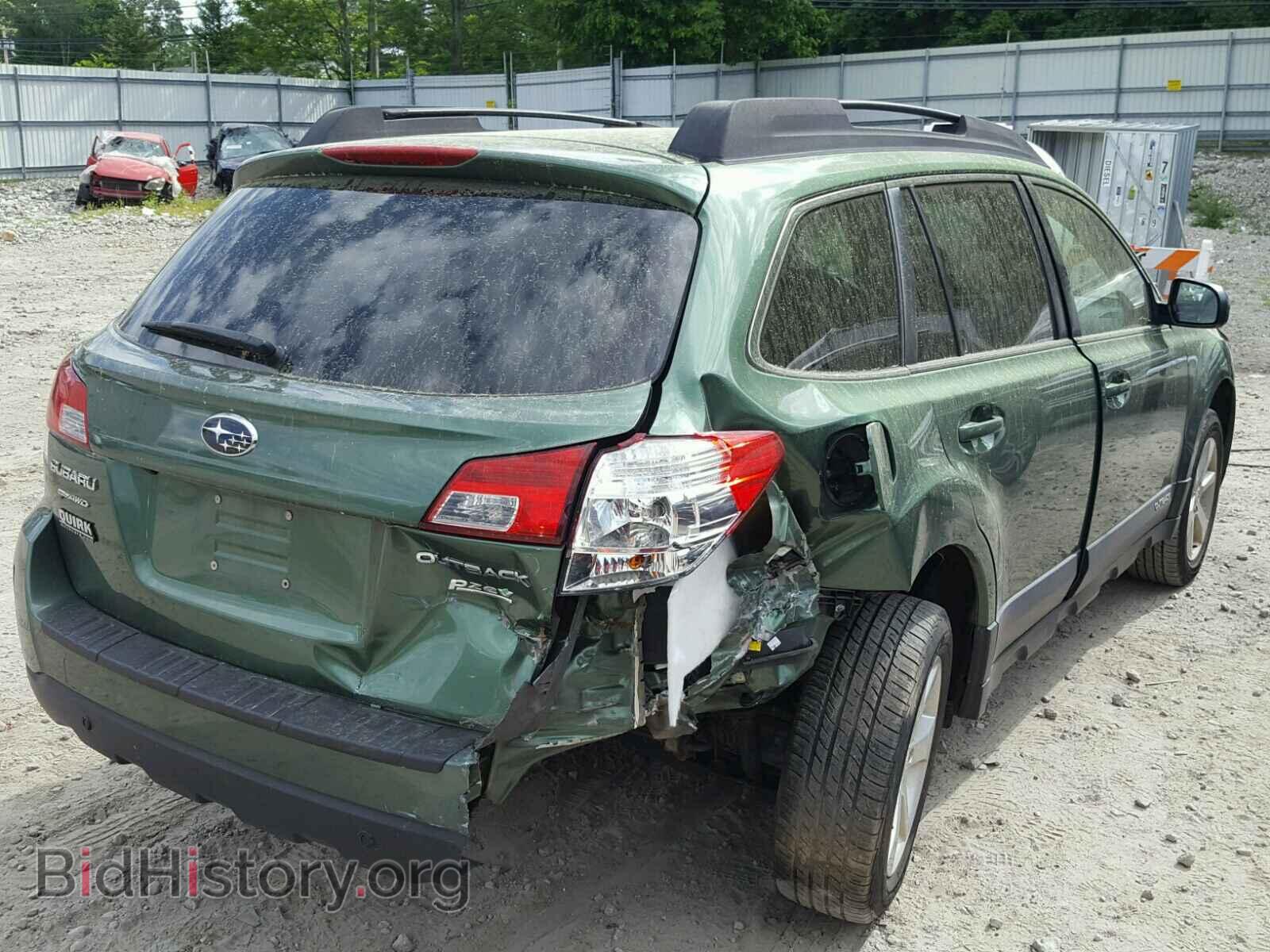 2013 SUBARU OUTBACK - VIN: 4S4BRBGC3D3261777 - Фото 4