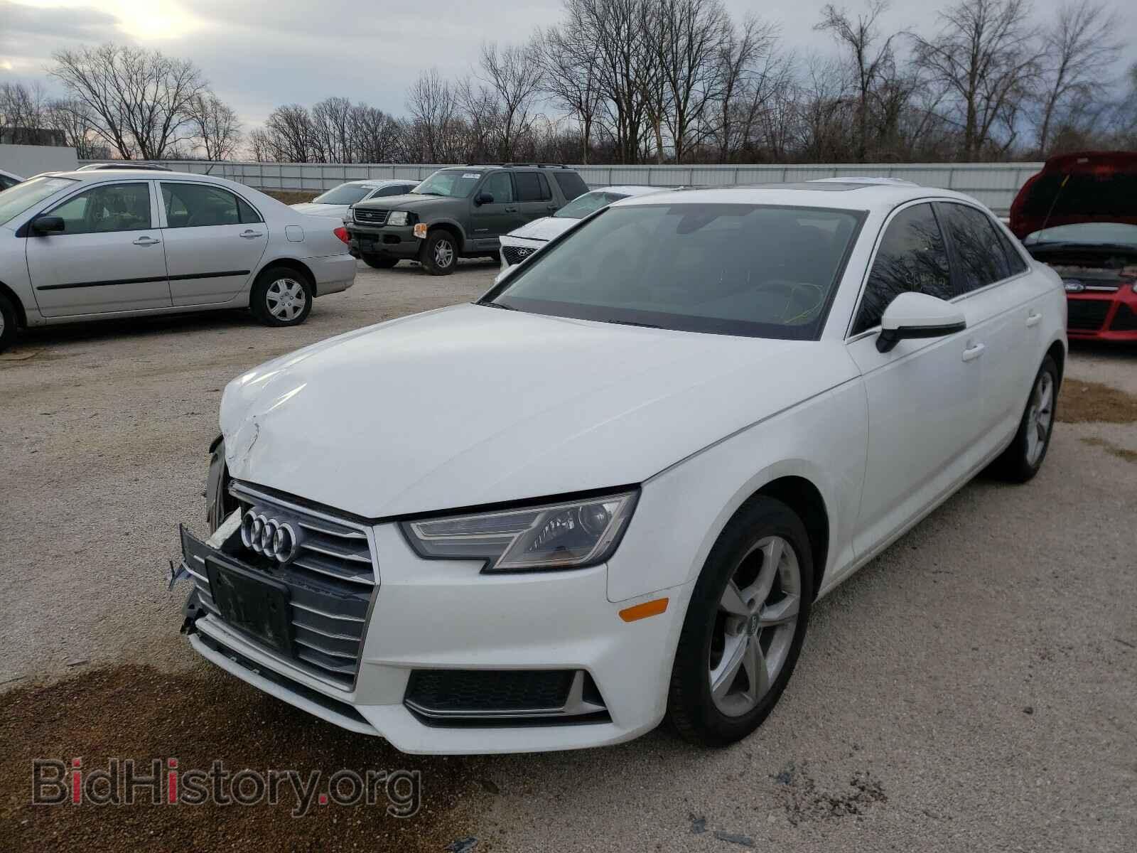 2019 AUDI A4 - VIN: WAUGMAF45KN006141 - Фото 2