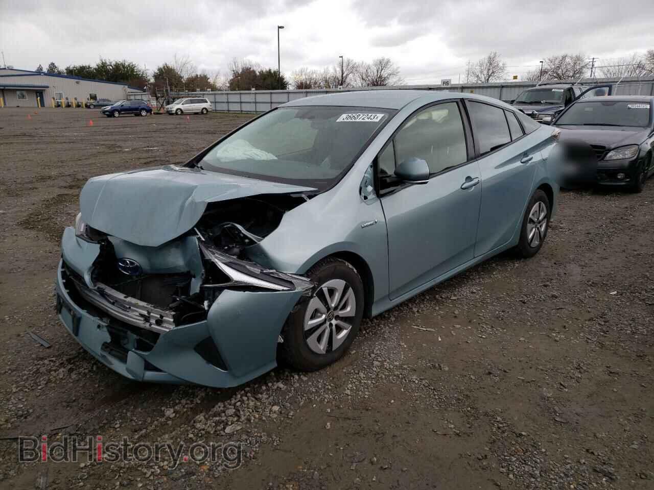Photo JTDKARFU7G3501593 - TOYOTA PRIUS 2016