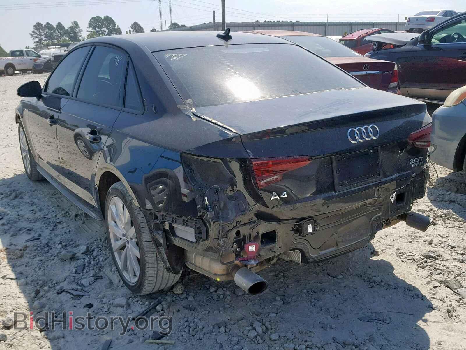 2018 AUDI A4 - VIN: WAUDNAF44JN017100 - Фото 3