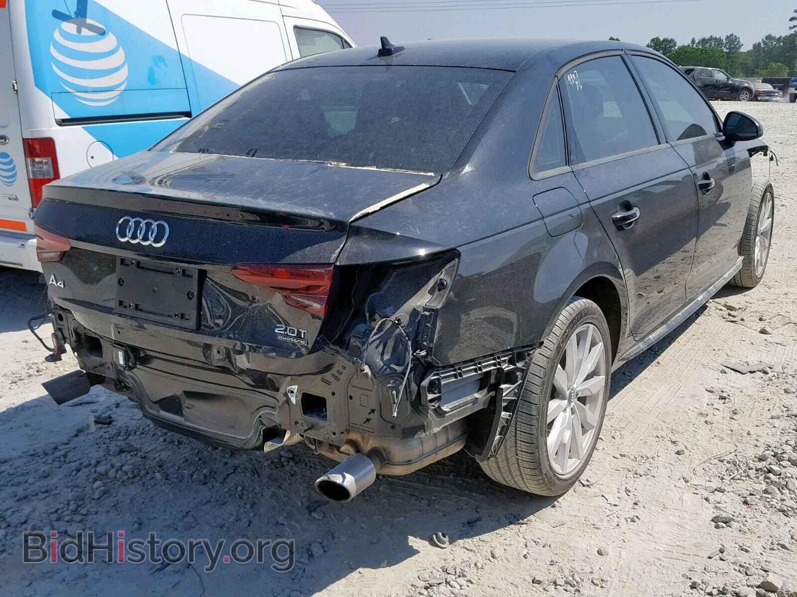 2018 AUDI A4 - VIN: WAUDNAF44JN017100 - Фото 4