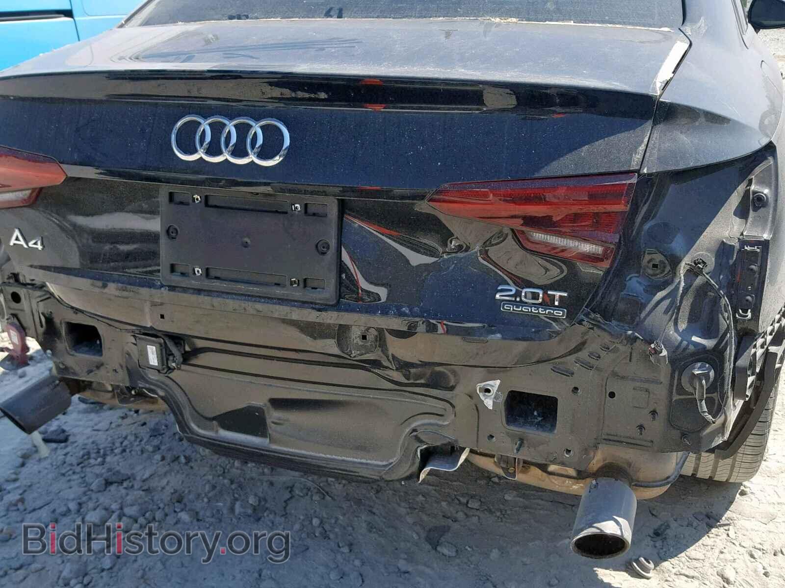 2018 AUDI A4 - VIN: WAUDNAF44JN017100 - Фото 9