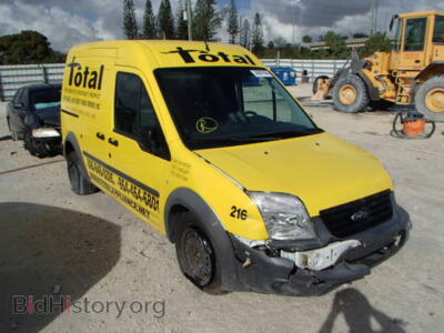 2012 Ford TRANSIT CO, желтый — VIN NM0LS7AN3CT116142, Copart