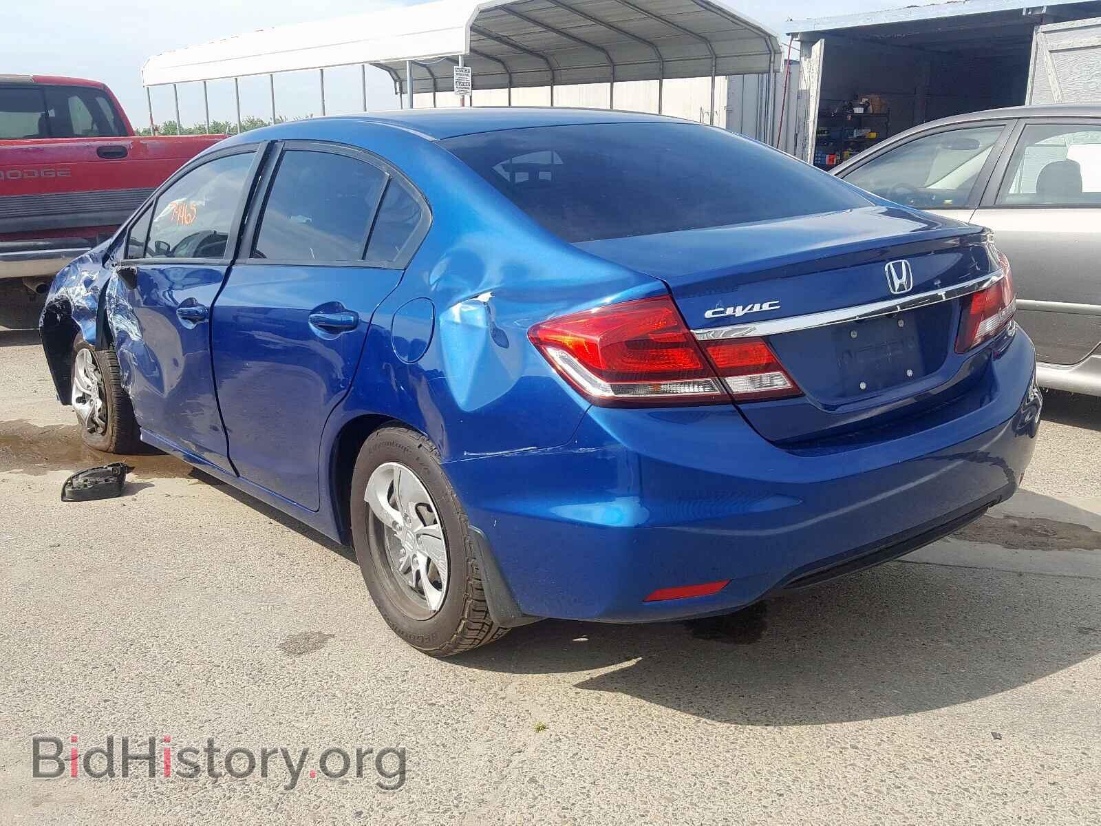 2014 HONDA CIVIC - VIN: 19XFB2F55EE007656 - Фото 3